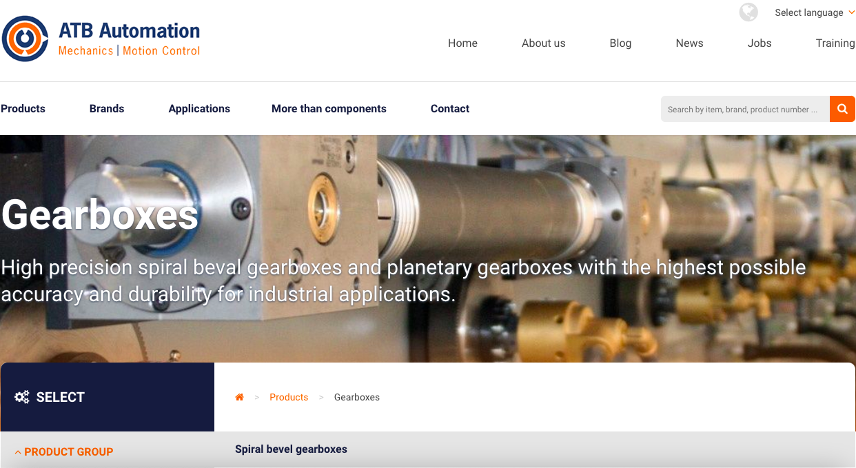 ATB Automation Planetary Gearbox